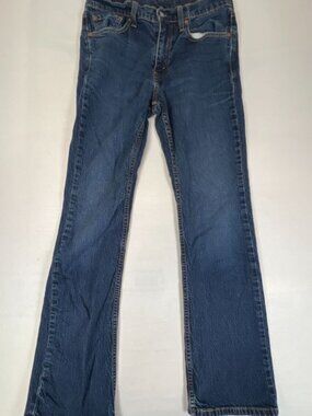 Levi's 527 Men's Jeans 31x32 Slim Bootcut Blue Denim Classic Fit